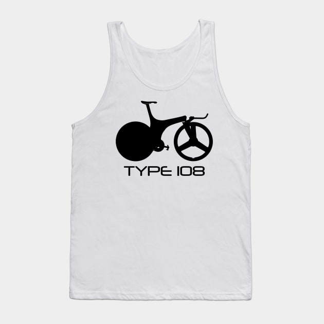 Lotus Sport Type 108 Bicycle Tank Top by nutandboltdesign